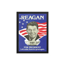 Ronald Reagan Campaign Vintage Ad Poster (1980) - £11.68 GBP+