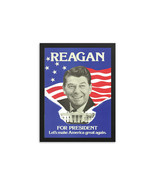 Ronald Reagan Campaign Vintage Ad Poster (1980) - £11.87 GBP+