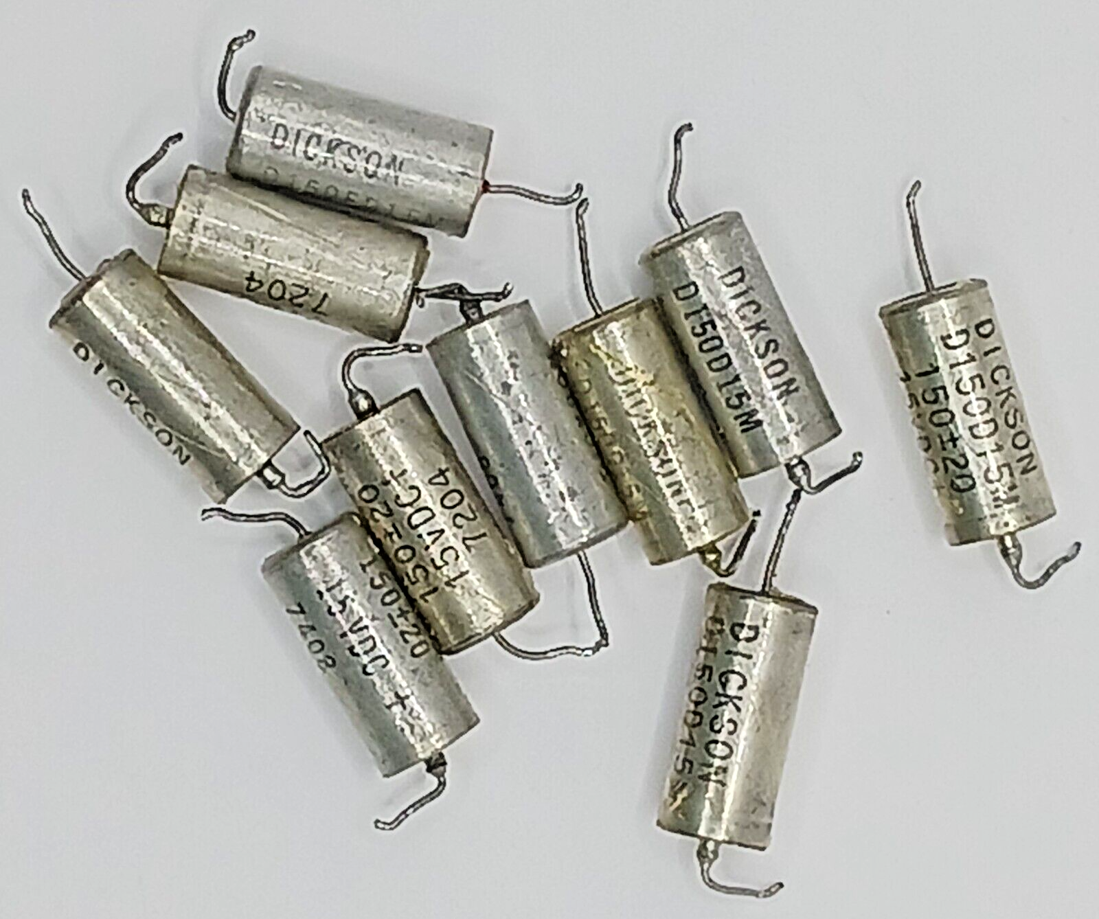 Dickson Capacitor 15 VDC D150D15M 7408 10 Pcs - $9.99