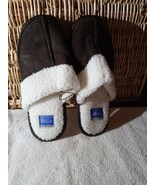 Blue Suede Shoes Dark Brown Size 5-6 Slippers - $581.94 MXN