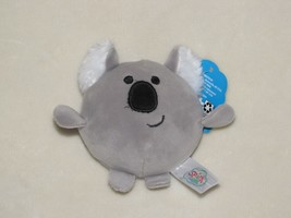 NEW Spark Create Imagine Mini Gray Koala Bear Rattle Soft Plush Baby Toy - $9.87