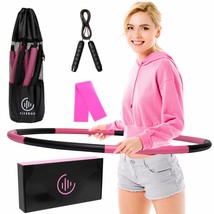 Weighted Fitness Hula Hoop Adult Beginner - Large Weighted Hula Hoop For... - £47.01 GBP