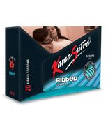 KamaSutra Desire Series Condoms for Men - 20 Pieces (Ribbed) - $18.77
