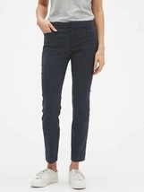 Banana Republic Pants NEW Sloan Curvy Square Print Stretch Slim Ankle SZ... - £42.39 GBP