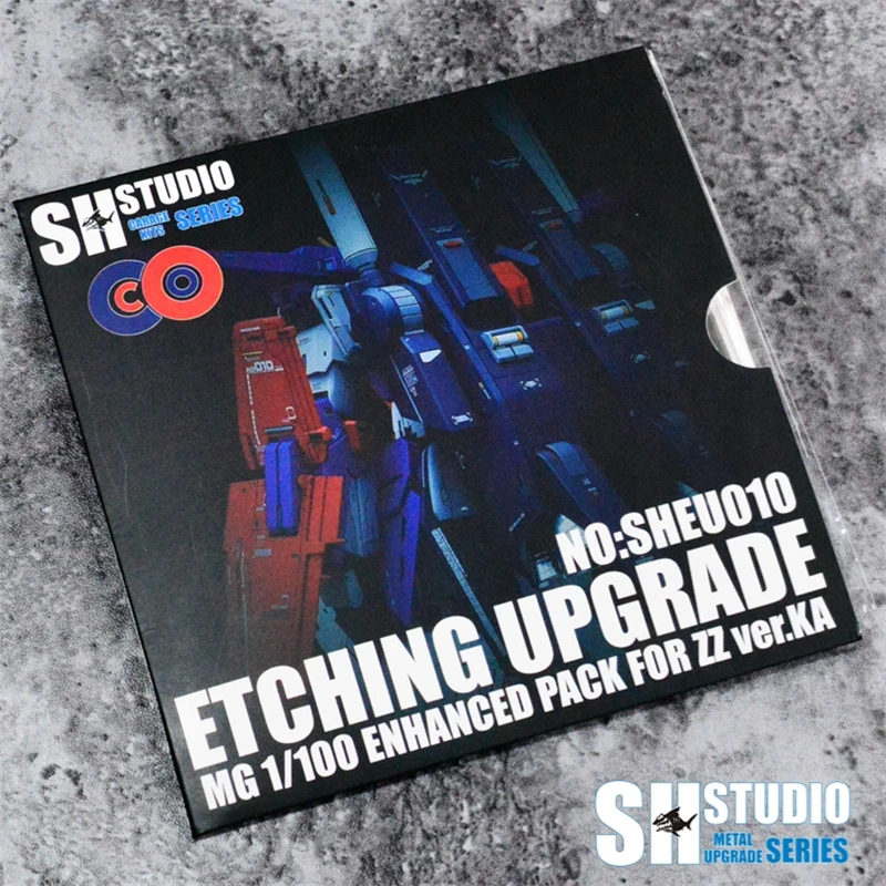 SH Studio Metal Etching Detail-up Parts For 1/100 MG ZZ Ver Ka Enhanced Pack - £25.11 GBP