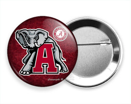 Alabama Crimson Tide Elephant Football Team New Pin Pinback Button Fan Gift Idea - £16.32 GBP+