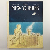The New Yorker Full Magazine August 26 1991 Sand Castle by Robert Mankoff VG - £14.92 GBP