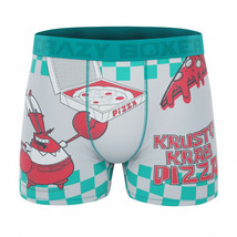 Crazy Boxers SpongeBob SquarePants Krusty Krab Pizza Men&#39;s Boxer Briefs Multi-C - £15.97 GBP