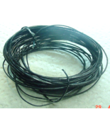 NOS 25&#39; of the smallest Shield Tinned Copper wire OD .049&quot; outer &amp;.020&quot; ... - $9.16