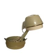 VTG Sears Mustard Yellow Portable Table Top Hood Hair Dryer 1000W Hard B... - €32,83 EUR