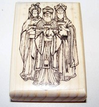 3 Wise Men CHRISTMAS new mounted rubber stamp - £3.98 GBP