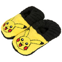 Pokemon Pikachu Face Kid&#39;s Slippers Multi-Color - $14.98