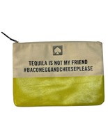 Kate Spade Clutch RARE Gia Call To Action Tequila Is Not My Friend Pouch... - $54.14 CAD