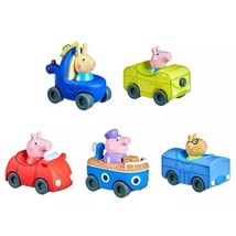 Peppa Pig Peppa&#39;s Adventures Little Buggy Vehicles Preschool Toys, 5-Pack - £26.45 GBP