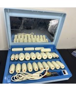 Vintage Clairol Kindness 24 Instant Hairsetter Hot Rollers w/ Mirror Cas... - $82.43 CAD