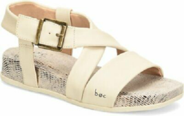 New Boc By Born Off White Comfort Platform Sandals Size 8 M $89 - £46.29 GBP