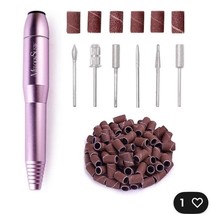 MelodySusie Portable Electric Sheen Nail Drill PC 120B PURPLE Manicure P... - $21.66