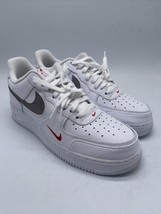 Nike Air Force 1 Low Cut Out Swoosh - White DO6709-100 Size 9 - £166.22 GBP