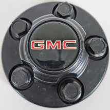 ONE 1992-2002 GMC 1500 4x2 Pickup / Van / Suburban 1613GB Wheel Black Center Cap - $45.00