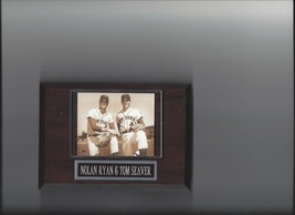 Nolan Ryan & Tom Seaver Plaque Baseball New York Mets Ny Mlb - £3.15 GBP