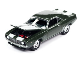 1969 Chevrolet Camaro Z28 Green Metallic w White Stripes United States P... - £16.30 GBP