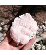 GORGEOUS AAAAA PERUVIAN DRUSY QUARTZ OVER PINK RHODOCHROSITE MINERAL SPE... - $448.99 CAD