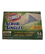 Clorox Scrub Single Kitchen Pad Citrus Blend 14 Pads Discontinued - 1 Box - £19.79 GBP