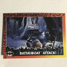 Batman Returns Vintage Trading Card #78 Batskiboat Attack - £1.55 GBP