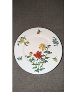 Castleton MA LIN Floral Pattern China Salad Plate Ching-Chee Yee Porcelain - $14.44