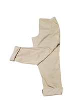 Chico&#39;s 2(12) Large Kakhi Convertible Roll Tab Cuff Cargo Utility Pants ... - $25.99