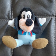 Goofy Mickeys Christmas Carol 6&quot; Plush Stuffed Animal Disney Vintage 1984 - £10.39 GBP
