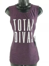 Tapout Womens Activewear Purple Tank Top Sz XS Workout  Silver- &quot;Total D... - £10.67 GBP