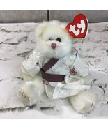 Ty Beanie Babies Attic Treasures Suki Bear Plush In Kimono 2000 Collection - £6.26 GBP