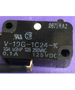 Lot of 12 Omron V-10G-1C24-K Snap Action Switch Used Condition - $35.00