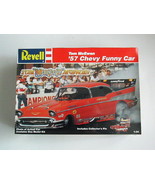 FACTORY SEALED Tom McEwan &#39;57 Chevy Funny Car by Revell  #85-4165 - £53.34 GBP