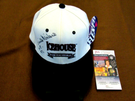 PHIL NIEKRO HOF 97 ATLANTA BRAVES SIGNED AUTO ICEHOUSE BREWERY CAP HAT JSA  - $197.99