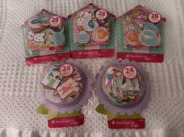 NEW American Girl Doll Crafts Stacked Stickers 5 Packs - $27.85