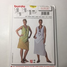 Burda 7804 Size 10-22 Misses&#39; Top Skirt - £10.08 GBP