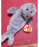 TY Beanie Baby Slippery the Dolphin #4222, Hologram, 1998 1999 w/ERRORS ... - $1,619.95