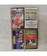 4 Broadway Showtunes Soundtrack Cassette Tapes LOT South Pacific West Si... - $8.95 CAD