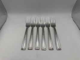 Set of 6 Lenox Stainless LANFORD Salad Forks - $64.99
