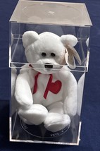 TY Beanie Baby Valentino the Bear 1993/94 Brown Nose w/Tag Errors (RARE)... - $25.00
