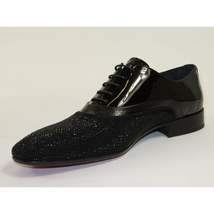 Men's GENIO Suede Red Leather Sole Shoes Turkey 120196517 Black Stones image 3