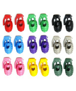 GRENADE SNEAKERS SHOE LACE LOCKS SET LOGO SPRING STOPPER 2 PIECES PAIR S... - €7,38 EUR+