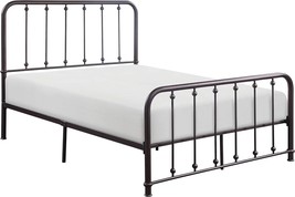 Lexicon Foresthill Metal Platform Bed, Full, Antique Bronze - £166.02 GBP