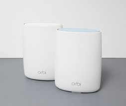 Netgear Orbi AC3000 RBK50 Tri-Band Wireless Router - White (2-Pack) image 2