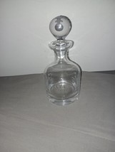 Delta Cargo Airlines Sterling Cut Glass Decanter Etched Logo - $225.00