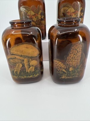 ANTIQUE GARRETT SNUFF TRADEMARK BOTTLES AMBER GLASS 1870 TO 1900 Vintage Decals Item image 4