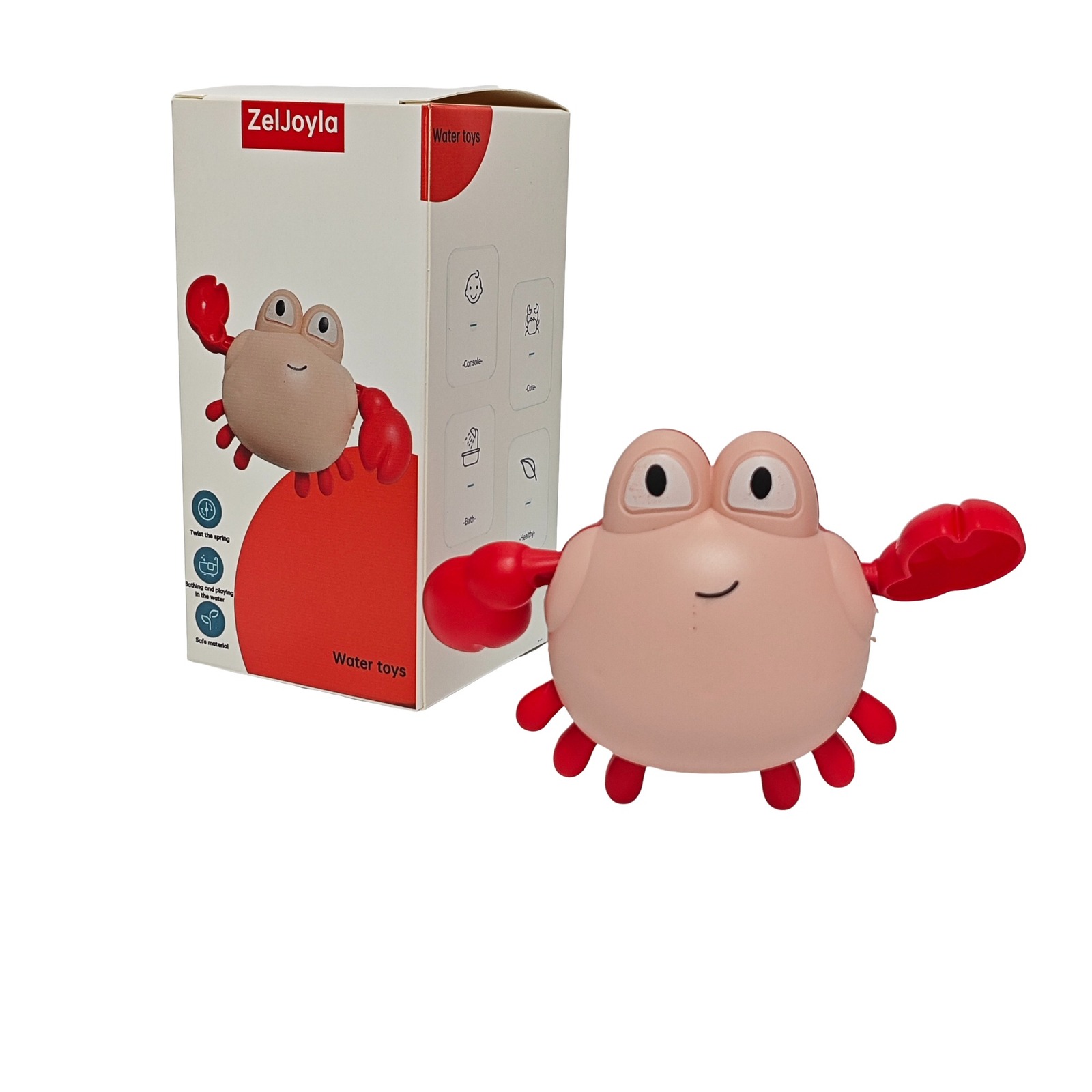 ZelJoyla 4PCS Crabs Water toys for Kids, Water toys for Boys Girls Item image 3