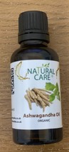 organic  Ashwagandha Oil from Natural Care 50ml glass bottle - $499.49 MXN